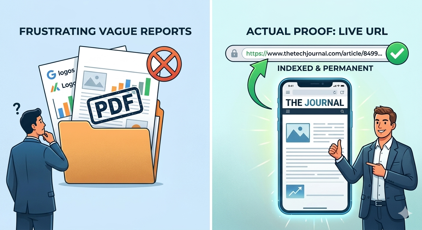 Why Your PR Agency Should Always Give You a Live URL as Proof