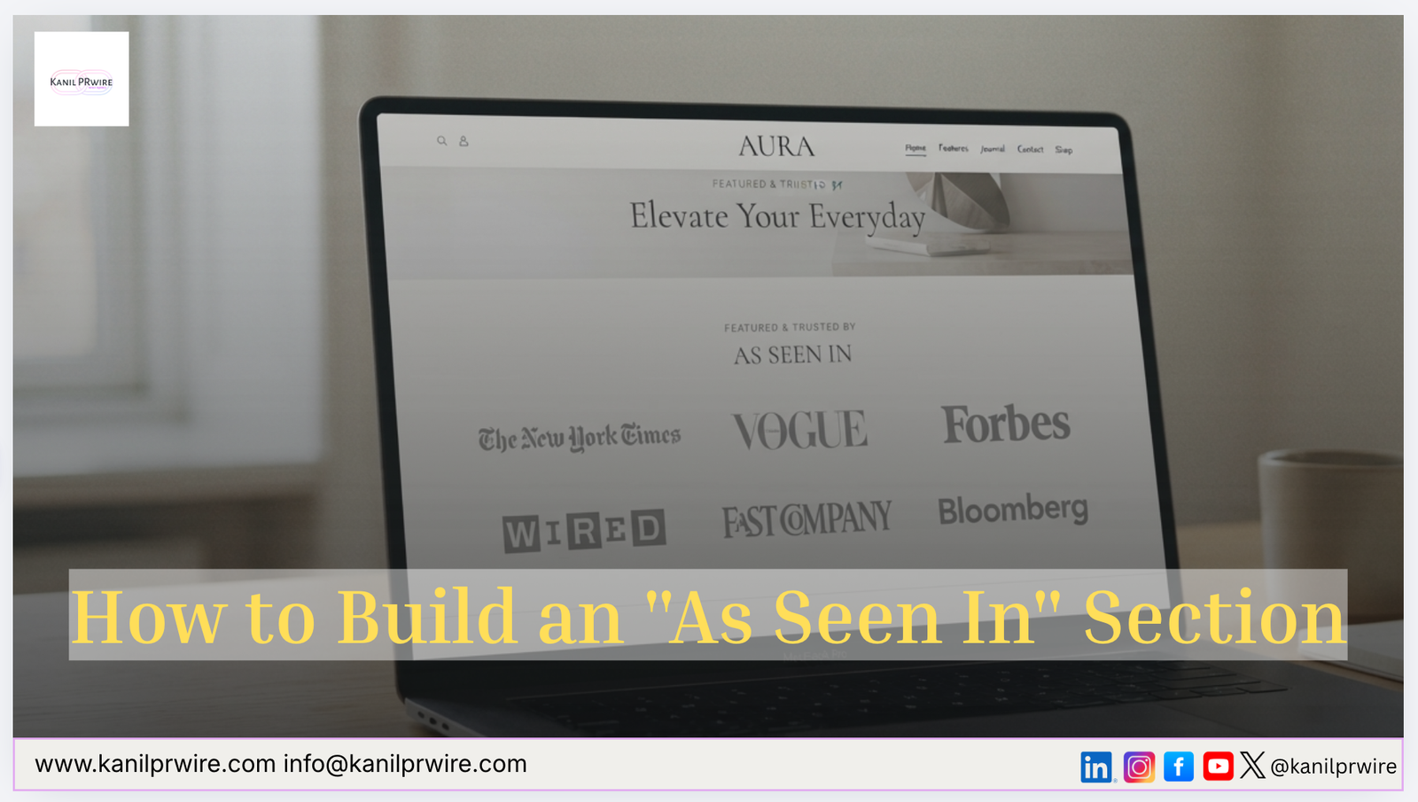 How to Build an "As Seen In" Section — And Actually Mean It